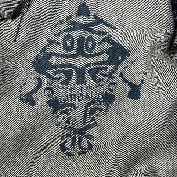 Vintage Marithe + Francois Girbaud Denim Jacket Size 4X Streetwear Grunge - Picture 11 of 14